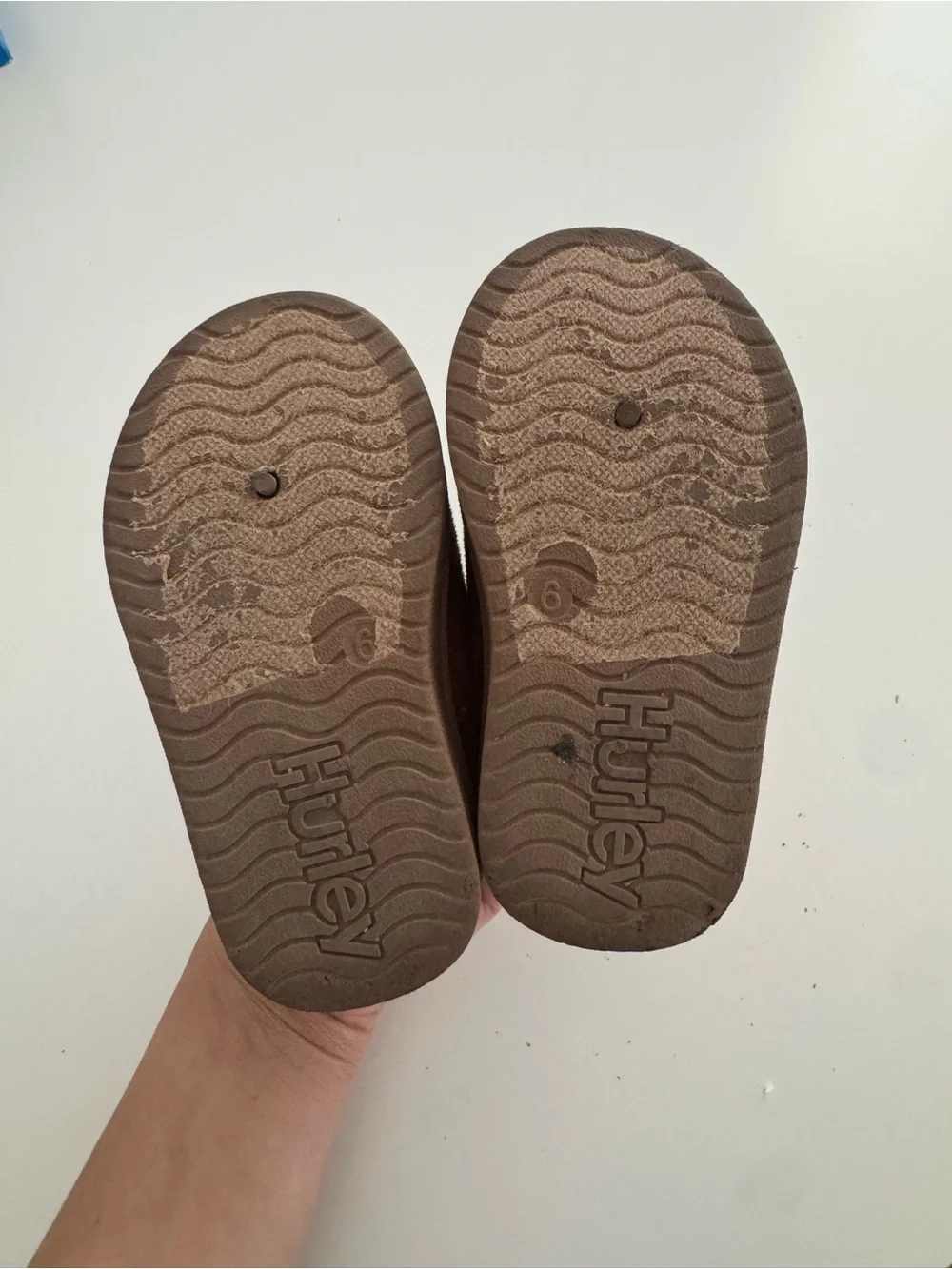 Kids Cozy Brown Slip-On Slippers